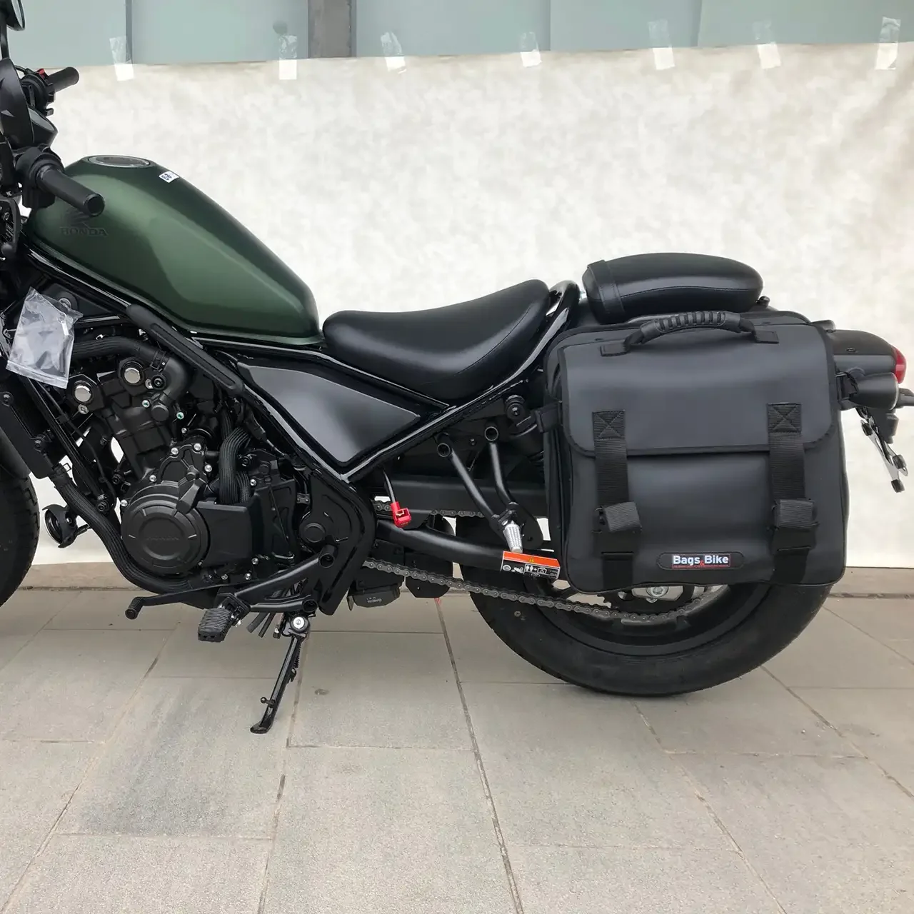 Panniers for Honda Rebel 500, pair of TREKKER side bags - Image 4